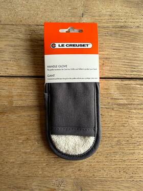 Le Creuset 630870209151 100% Cotton Handle Glove Flint Grey New