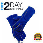 Le0riqhwwb General Leather Welding Gloves Resistant Perfect For Tig 603335569114