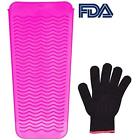Lessmon Heat Straighteners Resistant Mat Pouch And Glove 742186322315