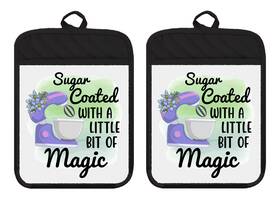 Dz240dph Liberty Flags And Gifts Sugar Coated Magic Farmhouse Pot Holders Oven Mitt Hot Pad Linen Towel