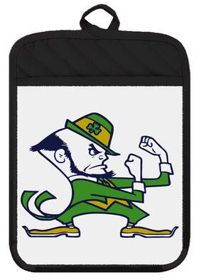 Dz304sph Liberty Flags And Gifts Pot Holder Oven Mitt Hot Pad Linen Towel Notre Dame Gift Kitchen