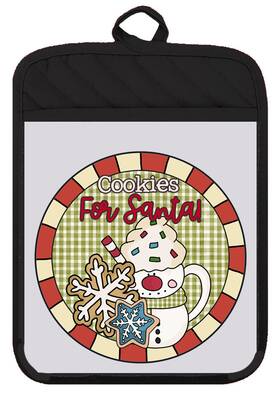 Xdz049sph Liberty Flags And Gifts Xdz048sph Pot Holder Oven Mitt Hot Pad Christmas Snowman Cookies Holiday Kitchen