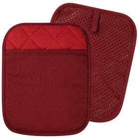 Lifaith 753858315429 100% Cotton With Silicone Kitchen Everyday Basic Pot Holder Heat Resistant Co