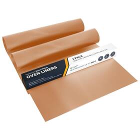 Ol2-01 Lindas Essentials 2 Pack Oven Liners Heavy Duty Reusable Non Stick Mats Electric Bottom Large