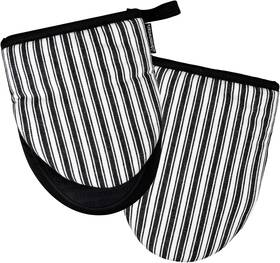 Linens 313047053046 Marlow Silicone Mini Mitt Set Heat And Slip Resistant Recycled Cotton With Sof