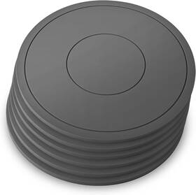 Little Worm 754304491384 Silicone Trivet Mats 6 Pack Trivets For Hot Dishes Pads Kitchen