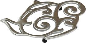 Liamz193 Living Ideas Cast Metal Teapot Trivet For Hot Dish Pot Pan Non-slip Heat Resistant