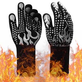 1472 Lj Kuku Lady 749877787521 Bbq Heat Resistant Gloves Degree F Cutresistant Grill For Resis
