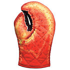 Lobster Oven Mitt Claw Kitchen Pot Holder Cotton Heat Glove Hot Red Design Works 608389073600