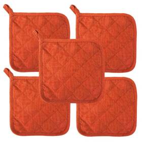 Lobyn Value Packs 613165892498 Cks Potholders 10 Each Beach Themed Color Pink Coral