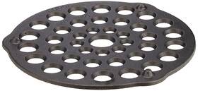 Lodge 885923096275 L8dot3 Cast Iron Meat Rack/trivet Pre-seasoned 8-inch 1 Ea
