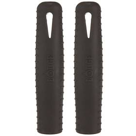 100010974 Lodge Mfg Company Hot Pot Skillet Handle Holder Silicone Non-slip Pack Of 2 Black