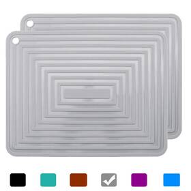 Loghog 011709817730 Large Silicone Trivet Mats For Hot Dishes/pots Pans Heat Resistant Pot Holde