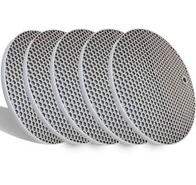Phsl01tlgy Loghog 5 Pcs Extra Thick Silicone Trivets Pot Holder And Oven Mitts For Hot Dish