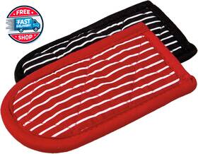 Logic 744110393101 Striped Hot Handle Holders/mitts Set Of 2