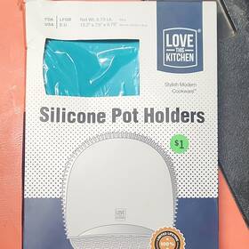 Xx01gqqz5h Love This Kitchen Silicone Potholders 2-pack Teal Heat Resistant Non-slip