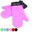 Lq-sompink Life Quintessentials Pink Silicone Oven Mitts 1 Pair Gloves By New
