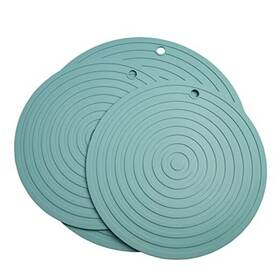 22910 Lucky Plus Silicone Trivets Mats For Pots And Pans Heat Resistant Pot Holders Flexible
