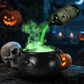Wc01 Lushiquea Cauldron Halloween Decor Indoor Decorations With Black
