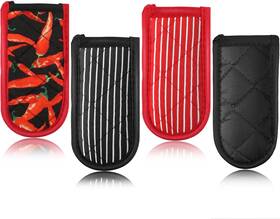 6x0i55mrj Lusofie 4 Pcs Non-slip Cast Iron Handle Covers 6 X 3 Inch For Kitchen Cooking