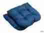 13217170527 Luxury Homes Set Of 2 19 X19 Indoor Outdoor Solid Blue Seat Cushions Uv Rays Protected