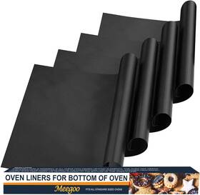 Kxd4-lq-zlx Lx Direct Oven Liners For Bottom Of - 4 Pack Large Non Stick Mat Fo