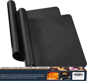 Yjkxd2-lq-zlx Lx Direct Oven Liners For Bottom Of - 2 Pack Best Rounded Corners Non-stick Teflon Ov