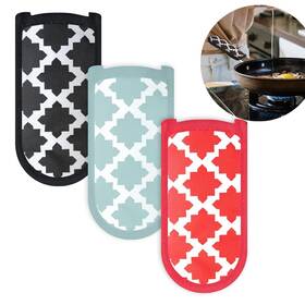 Lyart 605883804389 3 Pieces Hot Pot Handle Holder Cover For Kitchen Heat Resistant Sl
