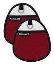 M-042887296749 Usinarts Cuisinart Quilted Silicone Potholders Oven Red Dahlia 042887296749