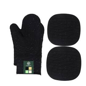 M Miaoyan 768458817723 4 Pieces Oven And Pot Holders Mitts Of Macaron Color Thickened Non-slip Silic