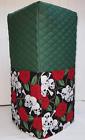 M13jun5-y8mu8y86 Unbranded Quilted Skulls Roses Blender Cover