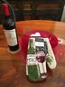 M190213001 Trueliving Decorative Wine Cotton Oven Mitt Glove Heat Resistant Protector