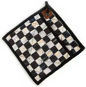 Mackenzie-childs 445003522549 Bistro Pot Holder Decorative Hot Pad For Kitchen Cute