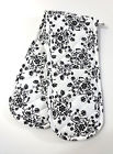 Magichandswithclass Pretty Flowery Quality Heat Resistant Kitchen Double Oven Glove Mitt Pot Holder 046655992123