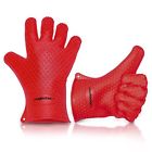 Magik Chen Cooking Gloves Heat Resistant Silicone For Using As Pot Holders Oven Mitts S 753807452823