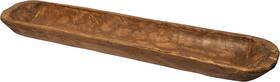 Mainevent 850037677955 Decorative Wooden Dough Bowl Decor Approx 30 Inch Waxed / Brown