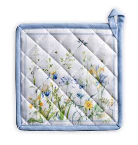 Maison D Hermine 904325905045 Dft Potholders 100% Cotton 8 Inch X8 Hotpads Heat Resistant With Lo