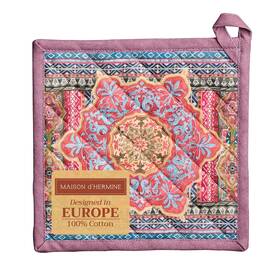 B0bs9p5z99 Maison D Hermine Dft Pot Holders 100% Cotton Heat Resistant 8 Inch X8 Hot Pads