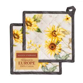 B0ch8hj3yx Maison D Hermine Dft Pot Holders 100 Cotton Heat Resistant