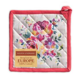 Ph014aa01 Maison D Hermine Dfthermine Pot Holder 100% Cotton Heat Resistant Potholders 8 Inch X