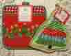 Martha Stewart Christmas Tree Trees Oven Mitt Pot Holders Nwt 0672587265815