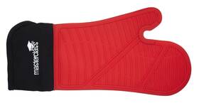 Master Class 028250157041 Masterclass Waterproof And Heat-proof Silicone Oven Glove - Red