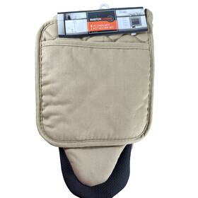 Master Cuisine 481025186106 New Neoprene Kitchen Oven Mitt And Pot Holder Set Tan/black