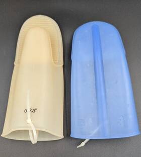 200.brs Mastrad Pair Orka Pro L Ka Design Silicone Gloves 11 Inch Size 9 Oven/bbq/canning