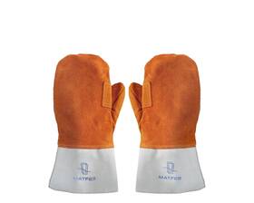 Matfer 696723672404 Bourgeat Leather Protection/oven Mitts 8 Inch