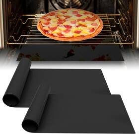 Aq-ksd4060-mb-1 Maxtbee 2-pack Thickened Oven Liners Non-stick Teflon Bpa/pfoa Free Heavy Duty For El