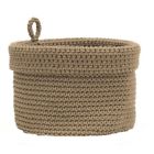 Mc-1040tn  Heritage Lace Mode Crochet Round Basket With Loop 734573125937