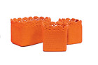 Mc-1050o Heritage Lace Mode Crochet Rectangle Baskets With Edge 734573130597