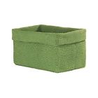 Mc-1105sg  Heritage Lace Mode Crochet Rectangle Basket By Sage 734573134328