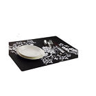 Megan Glow 4pc Silicone Gel Place-mat For Great Dinning Heat Resistance And Water Proof 038478190183
